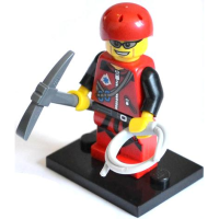 [BrickHouse] LEGO 樂高 人偶包11代 71002 9號 登山者 夾鏈袋包裝 無說明紙無原外袋