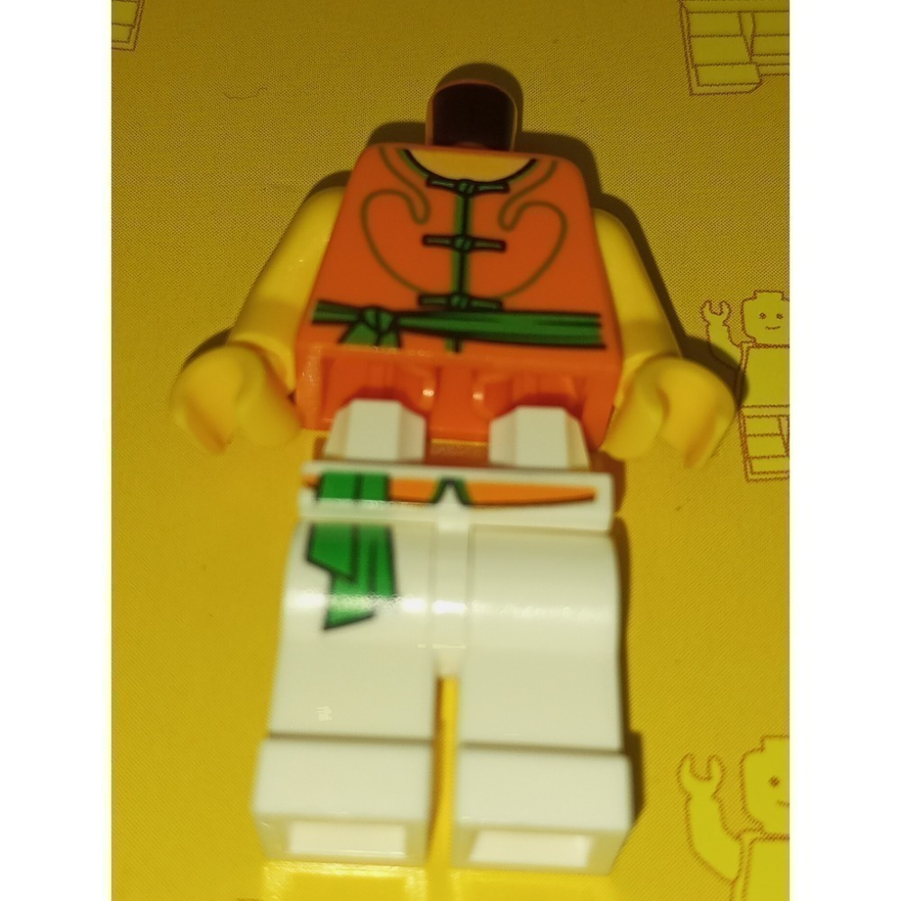 LEGO 樂高 人偶上半身 + 下半身 水藍色 深藍色 太空人 BAM 2025 城堡 旋風忍者 80103 龍舟-規格圖1