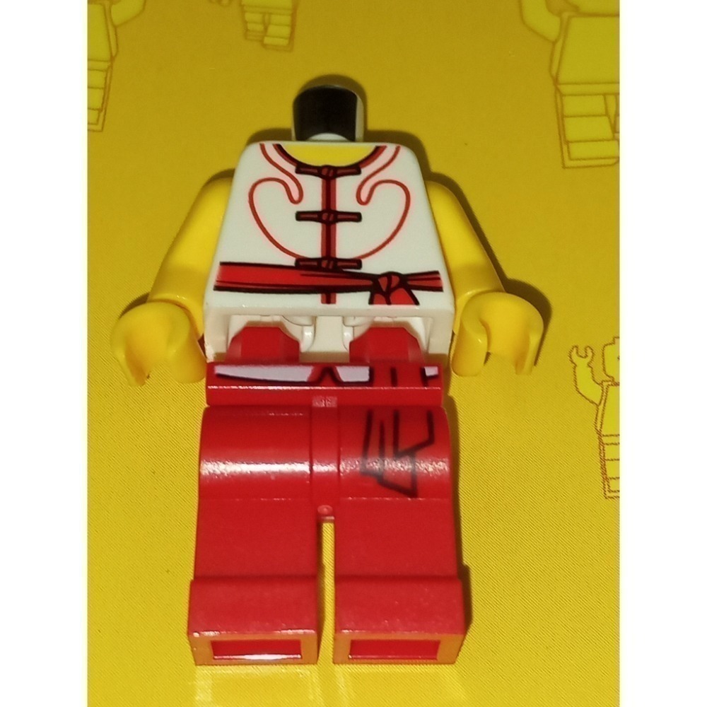 LEGO 樂高 人偶上半身 + 下半身 水藍色 深藍色 太空人 BAM 2025 城堡 旋風忍者 80103 龍舟-規格圖1