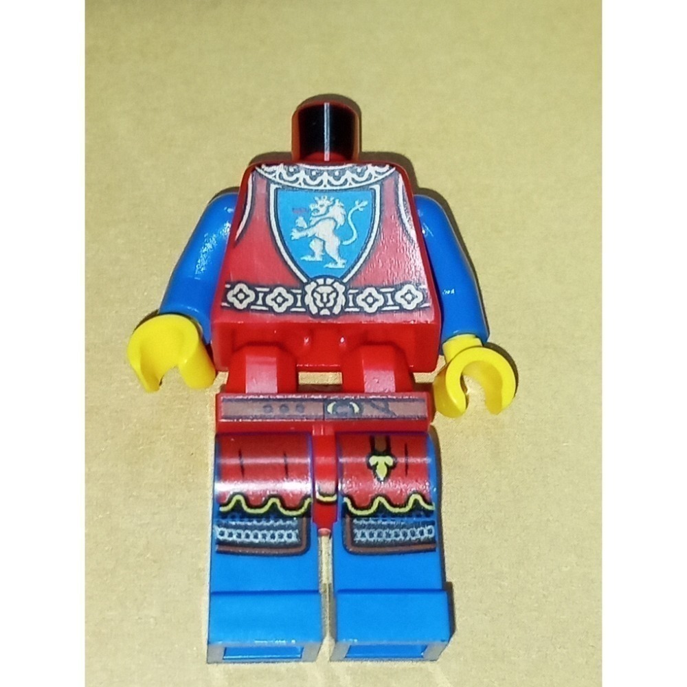 LEGO 樂高 人偶上半身 + 下半身 水藍色 深藍色 太空人 BAM 2025 城堡 旋風忍者 80103 龍舟-規格圖1