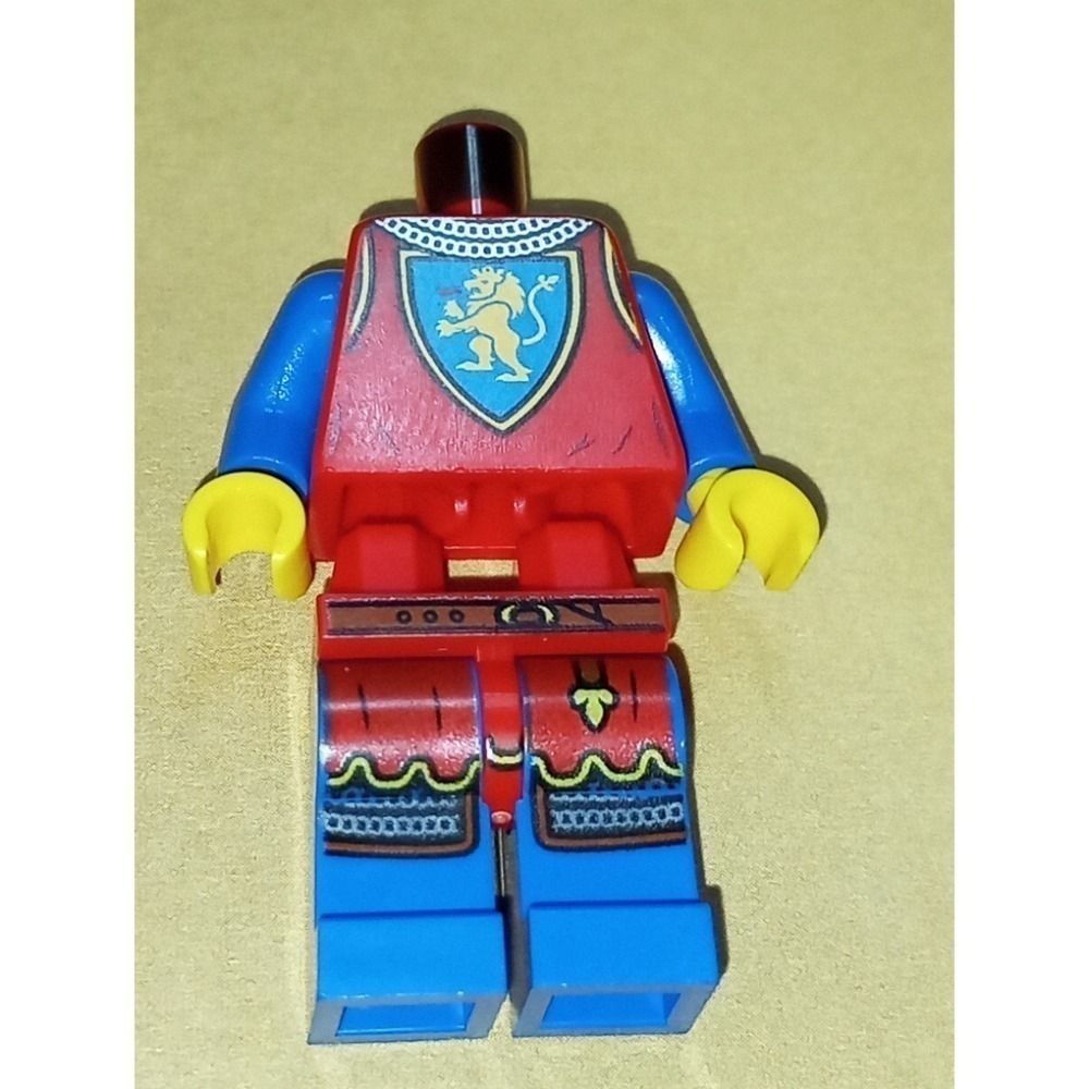 LEGO 樂高 人偶上半身 + 下半身 水藍色 深藍色 太空人 BAM 2025 城堡 旋風忍者 80103 龍舟-規格圖1