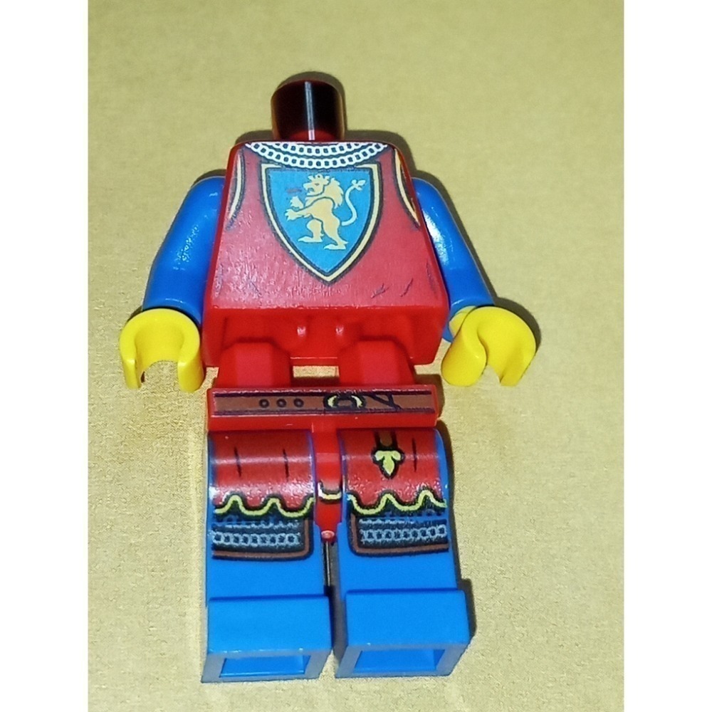 LEGO 樂高 人偶上半身 + 下半身 水藍色 深藍色 太空人 BAM 2025 城堡 旋風忍者 80103 龍舟-規格圖1