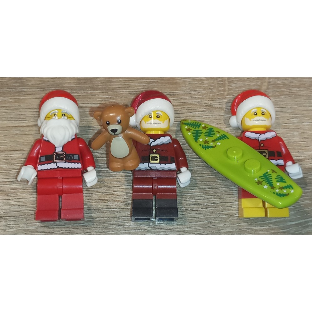 ［Brickhouse] LEGO 樂高 BAM 2025 11月 聖誕節  金色聖誕老人&老婆婆 精靈 全新-規格圖1