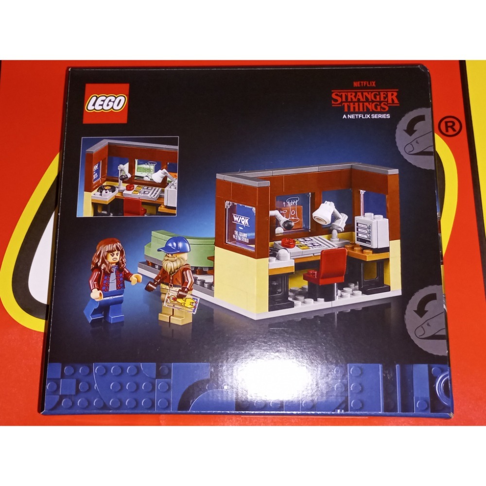 現貨［BrickHouse] LEGO 樂高 40891 怪奇物語：WSQK廣播電台 全新未拆-細節圖3