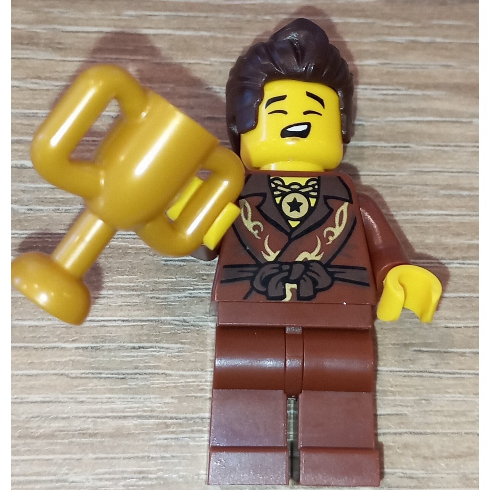 ［Brickhouse] LEGO 樂高 BAM 2026 1月 Ninjago 棕忍者 德瑞大師 Dareth 全新-規格圖1