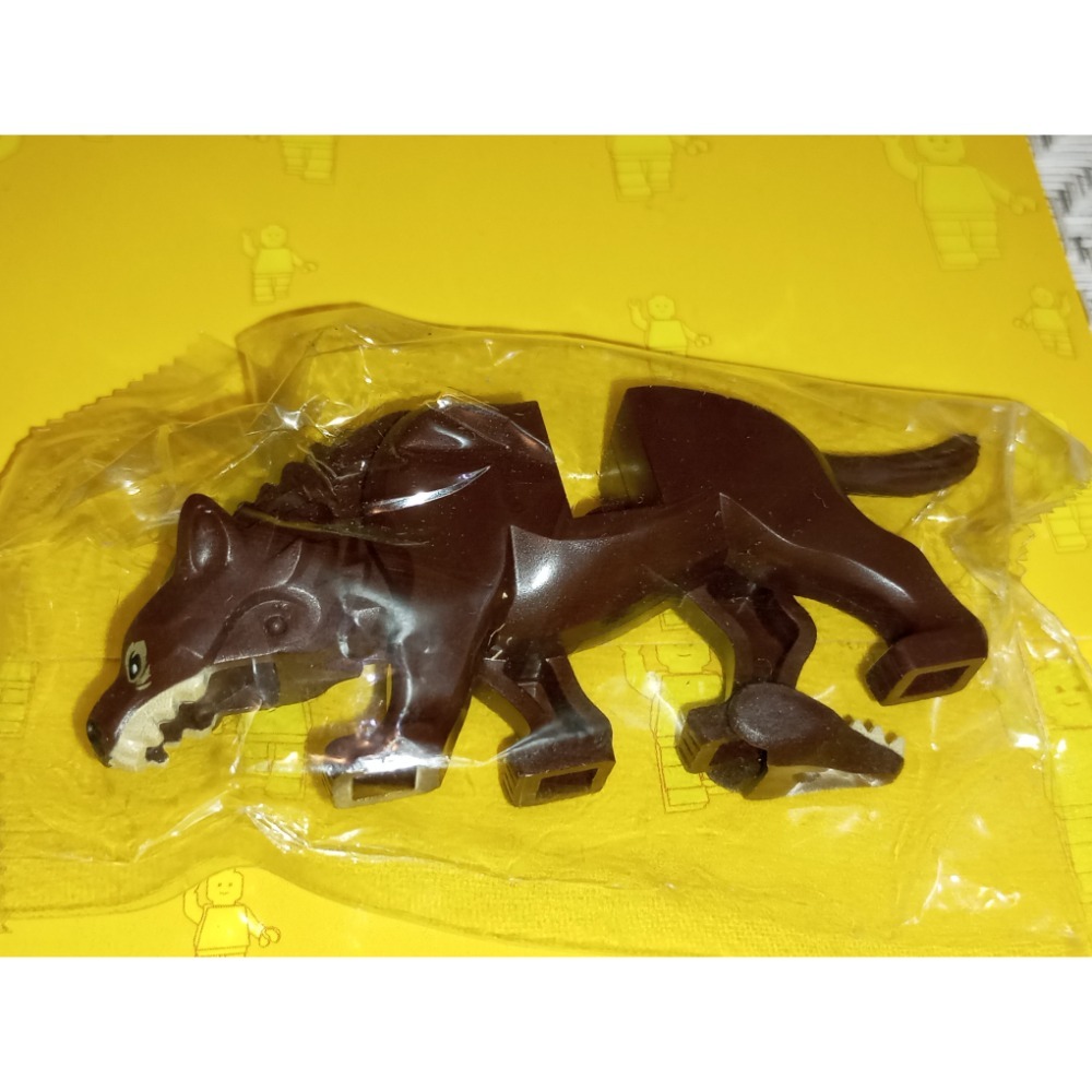 沒有附座位處的磚［Brickhouse] LEGO 樂高 79012 Warg  棕色座狼 全新原廠包裝未拆-細節圖2
