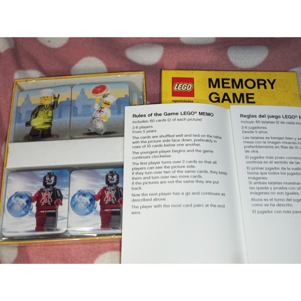 ［BrickHouse] LEGO 樂高 851641 記憶配對遊戲 Memory Game 全新-細節圖2