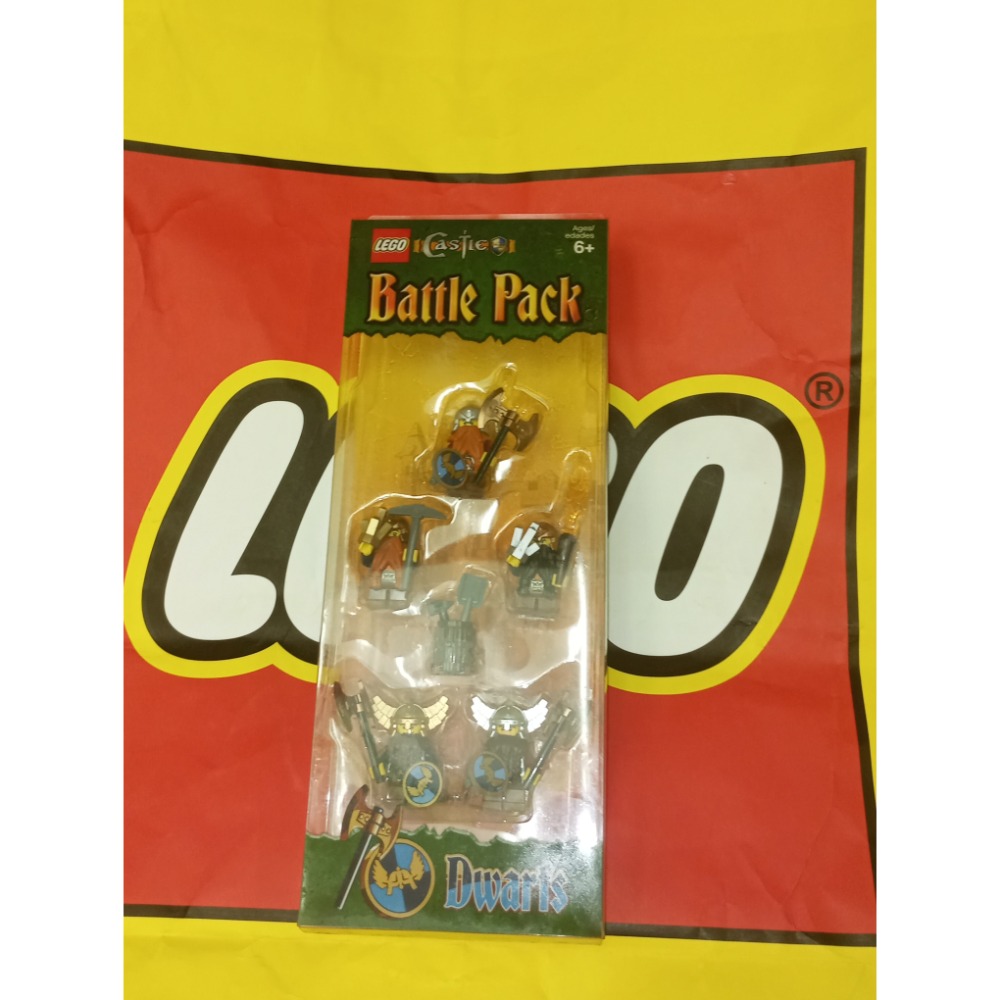 ［BrickHouse] LEGO 樂高 852702 Fantasy Era 城堡 矮人 Dwarfs 徵兵包 全新-細節圖2