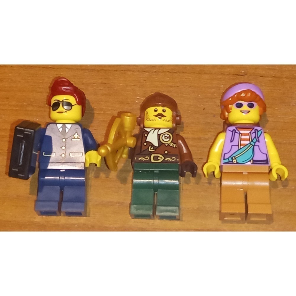 ［Brickhouse] LEGO 樂高 BAM 2025 2026 5月 女機師 背包客 熱氣球駕駛 整套 全新-規格圖2