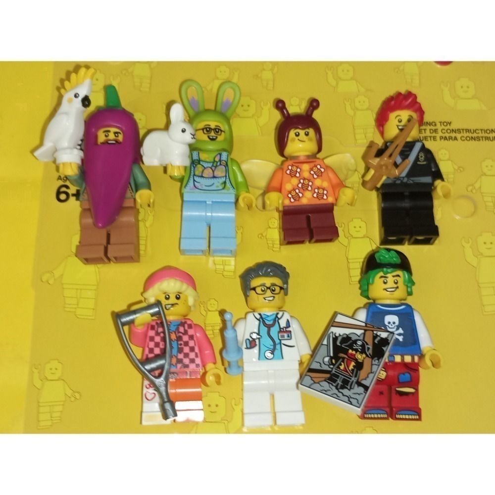 ［Brickhouse] LEGO 樂高 BAM 2025 2026 5月 女機師 背包客 熱氣球駕駛 整套 全新-規格圖2