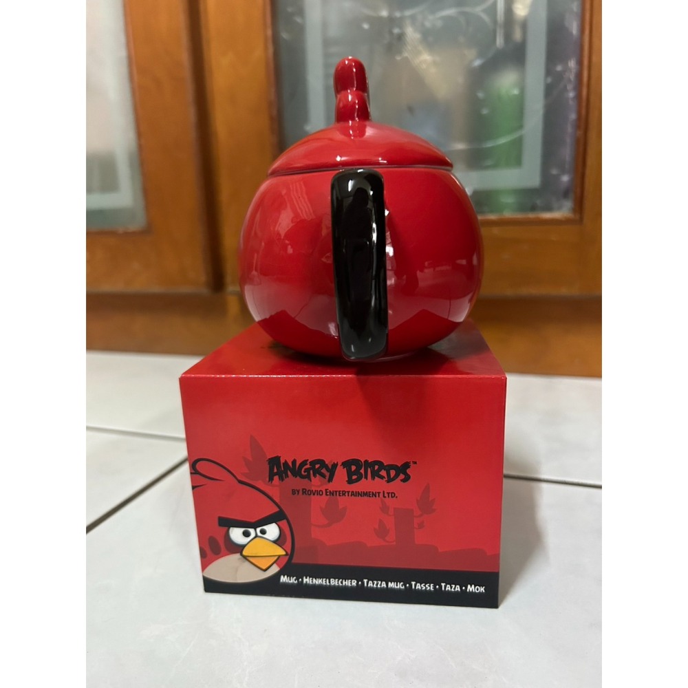 全新 - 憤怒鳥馬克杯 附杯蓋-細節圖2