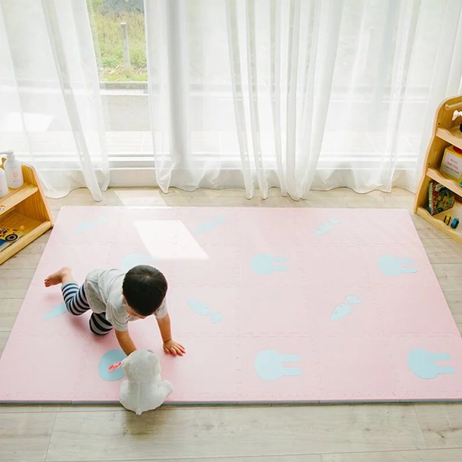 【PatoPato】抗菌動物地墊 8片入 贈收納提袋 / 兩款任選-細節圖5