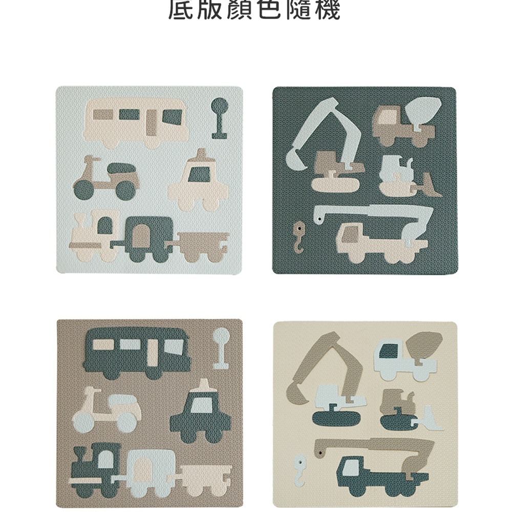 【Pato Pato】EVA 知育玩具系列 - 交通工具二合一禮盒組 / 隨機出色-細節圖10