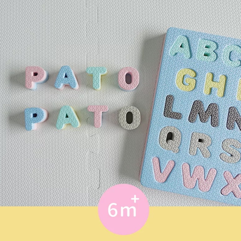 【PatoPato】EVA 字母學習拼圖 靜音教具-細節圖3