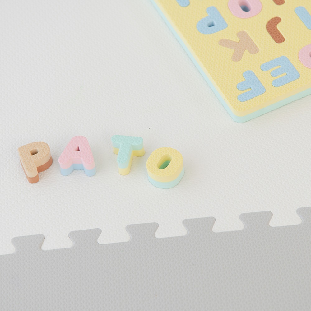 【PatoPato】EVA 字母學習拼圖 靜音教具-細節圖7