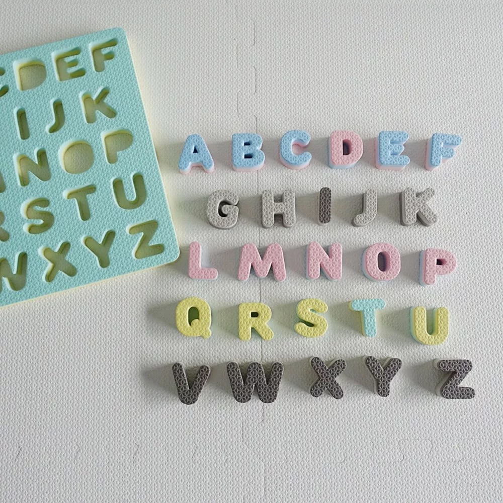 【PatoPato】EVA 字母學習拼圖 靜音教具-細節圖8