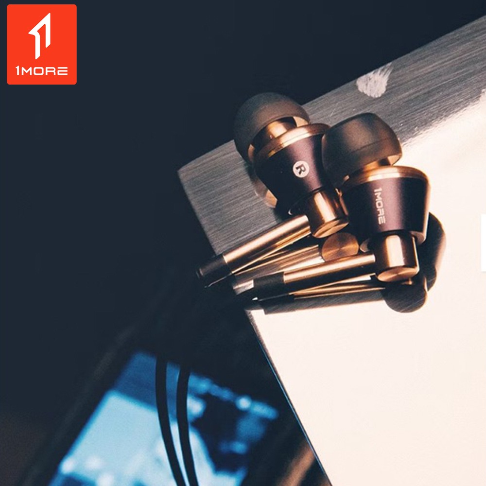 【1MORE】三單元圈鐵有線耳機／E1001-細節圖6