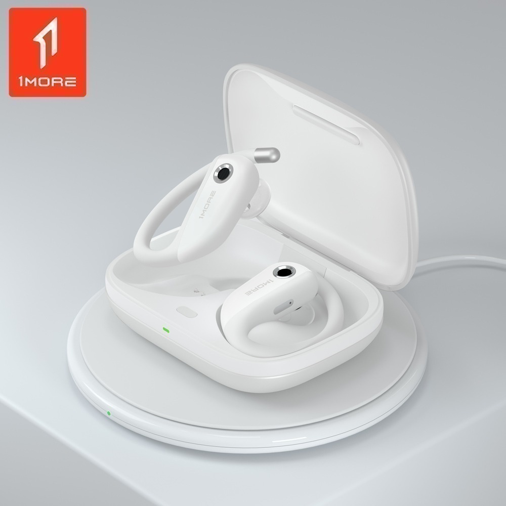 【1MORE】FIT 開放式運動藍牙耳機 S50 珠光白 / EF906-WH-細節圖5