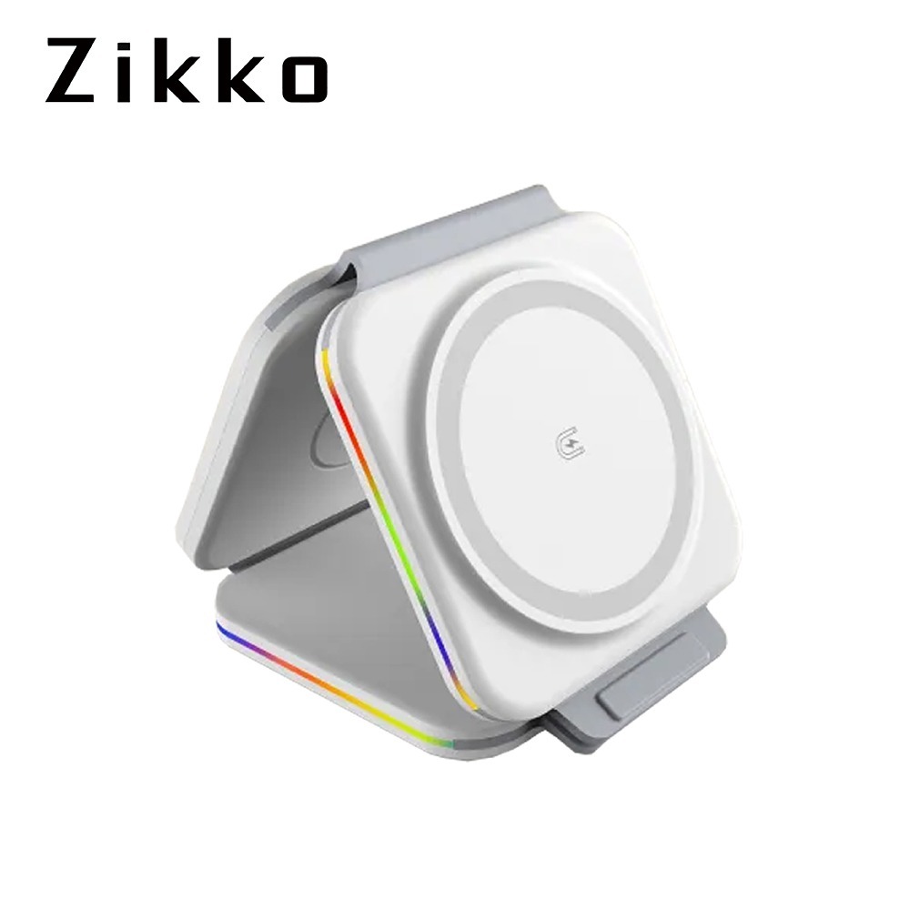【Zikko】五合一摺疊夾心無線充電座 / ZK-CG01-細節圖3