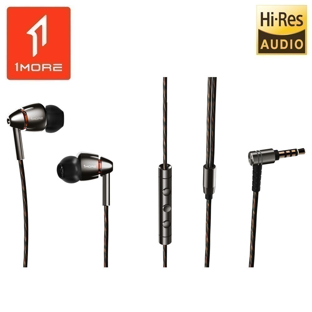 【1MORE】四單元圈鐵入耳式有線耳機 / E1010 /聖誕新年感謝祭特價$4712(原價$5890)-細節圖2