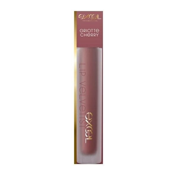 EXCEL 絲絨霧采唇釉 *限定色* LV09 血褐橙 LV10 迷柔紅-細節圖6