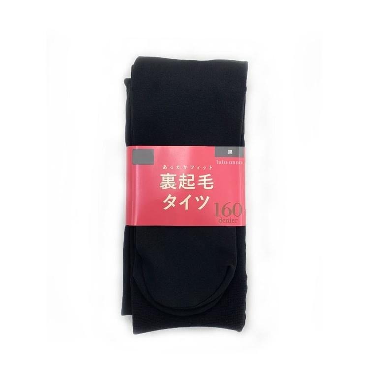 ◤tutuanna◢ 日本 tutuanna 裏起毛保暖褲襪 160 denier-細節圖6