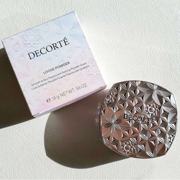 限定色 | DECORTE 黛珂 裸光絲柔蜜粉 #101 限定色 完美調光四色蜜粉 定妝蜜粉-細節圖2