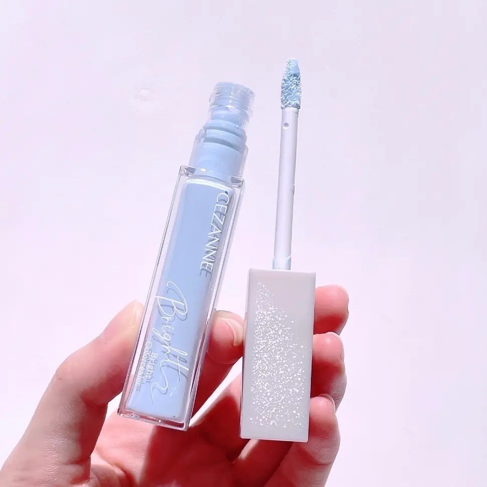 現貨 | CEZANNE 塞尚 藍色 提亮液 遮瑕液 美容液遮瑕 亮彩遮瑕膏 10透明藍 00限定白-細節圖3
