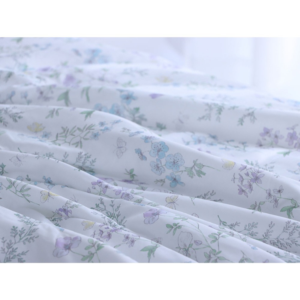 現貨 | 韓國 -7.9度冰冰被 涼感被 降溫涼被 涼感紗纖維 單人 碎花 雙面-細節圖3