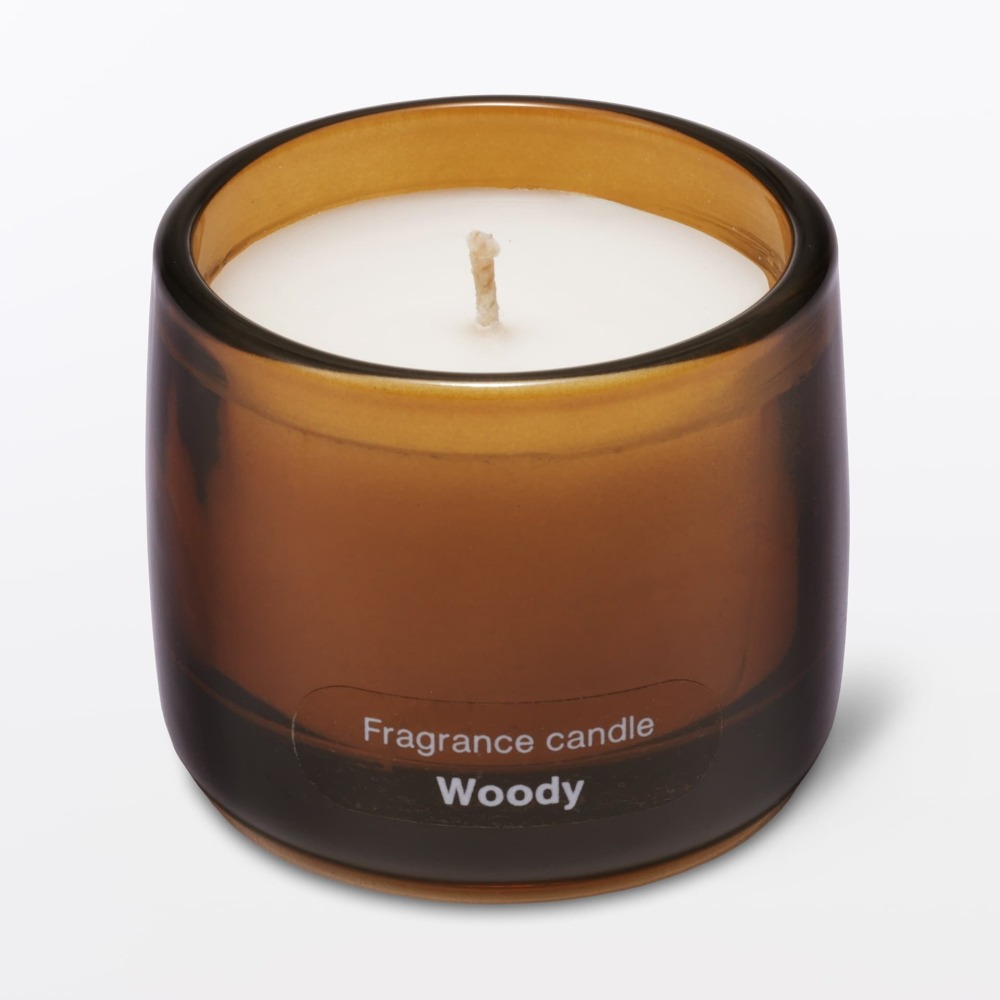 日本 MUJI 無印良品 Woody 木質 精油香氛蠟燭 新款 日本限定-細節圖2