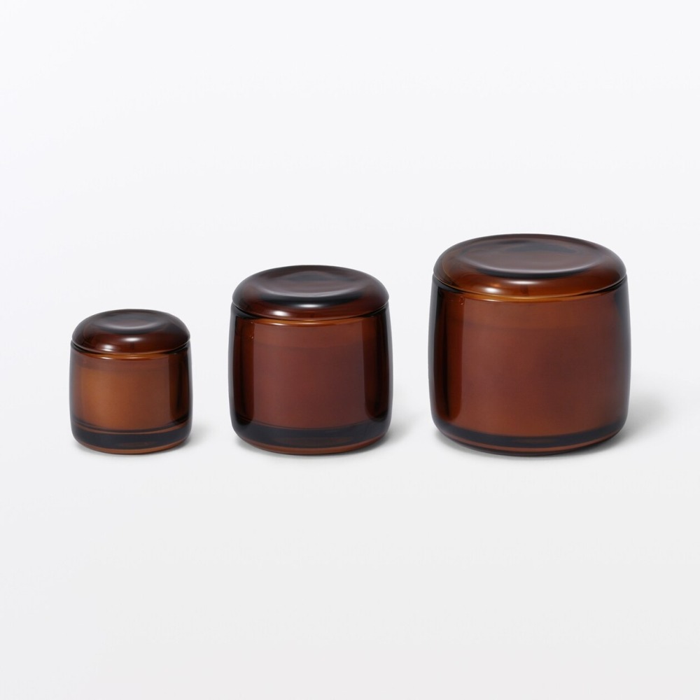 日本 MUJI 無印良品 Woody 木質 精油香氛蠟燭 新款 日本限定-細節圖5