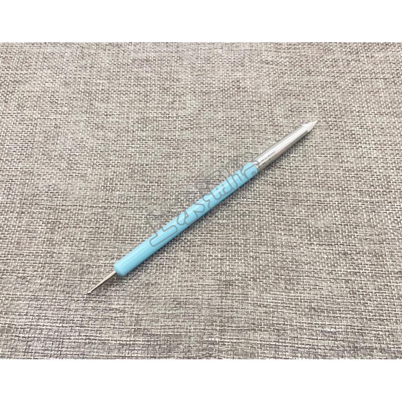 兩用雕花筆曼陀羅藝術繪畫曼陀羅工具雙頭珠筆美甲工具雙頭點珠筆超軟矽膠筆鏤空筆 雕刻壓花筆5支裝珠筆-細節圖4