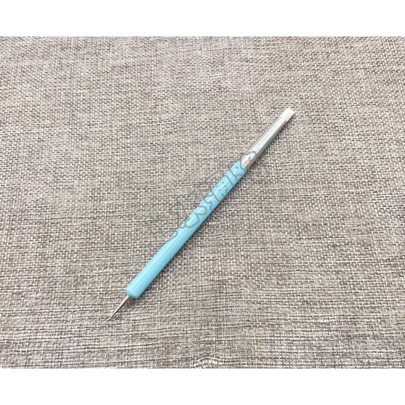 兩用雕花筆曼陀羅藝術繪畫曼陀羅工具雙頭珠筆美甲工具雙頭點珠筆超軟矽膠筆鏤空筆 雕刻壓花筆5支裝珠筆-細節圖5