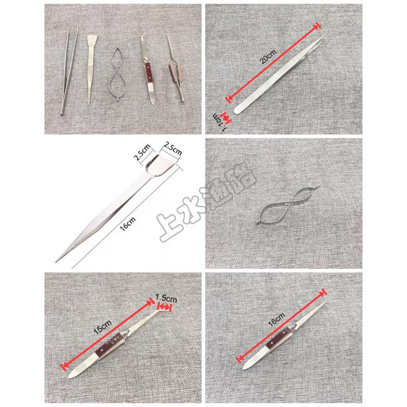 焊接輔助夾金工專用不鏽鋼防交叉鑷子反彈鑷子隔熱夾金工焊夾金工鑷子8字葫蘆夾直嘴反彈夾彎嘴反彈夾焊接夾彎嘴短夾珠寶鏟子夾-細節圖2