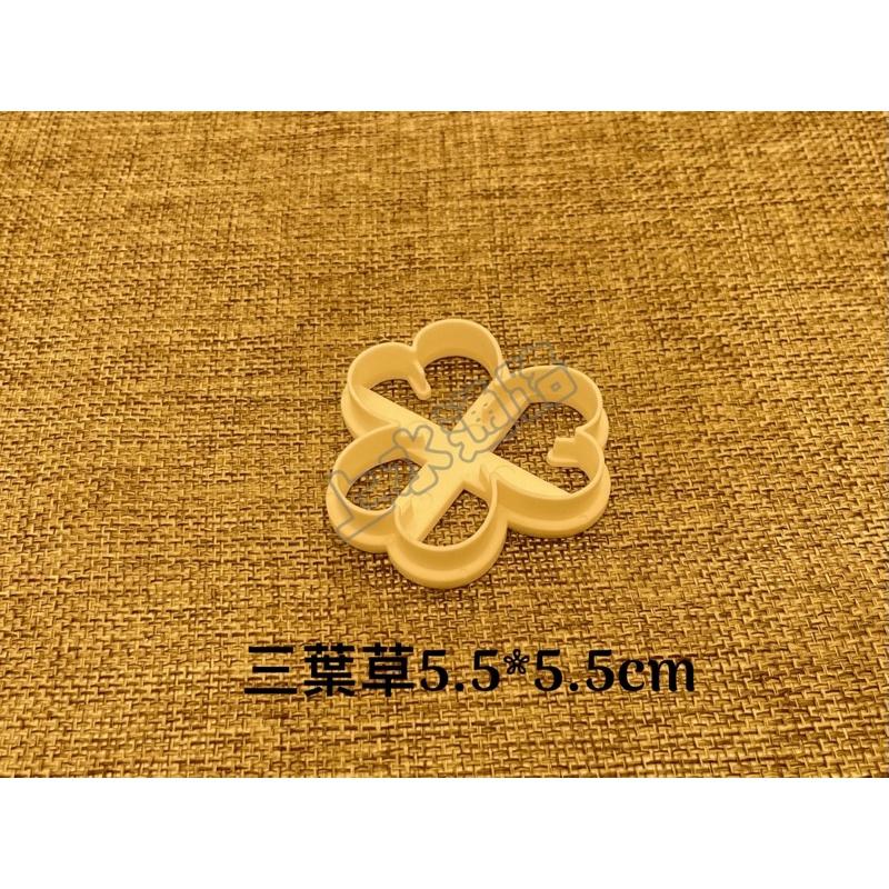 臺灣現貨 新款聖帕特里克節三葉草四葉草diy塑料餅乾模具翻糖烘焙工貝三葉草四葉草餅乾模具 翻糖烘焙工具 印花模具-細節圖5