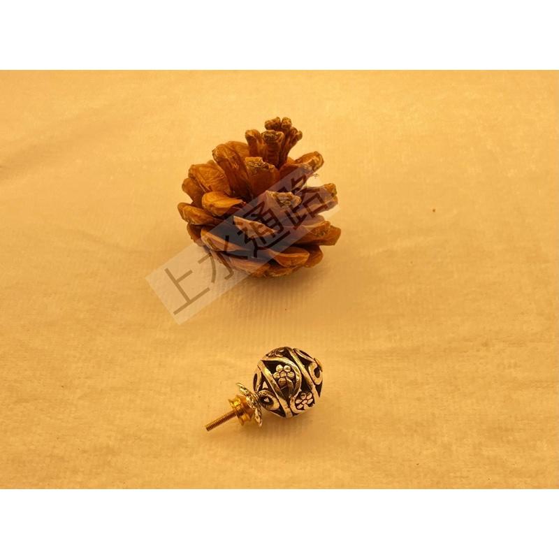 台灣直送 銀色鋅合金彩珠壼鈕精緻茶具銀色鋅合金珠壼盖鈕配件 陶瓷銀色鋅合金彩珠蓋珠 茶葉罐蓋钮香爐拉手銀色鋅合金彩珠-細節圖6