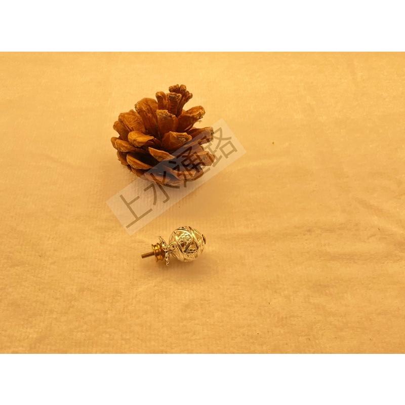 台灣直送 銀色鋅合金彩珠壼鈕精緻茶具銀色鋅合金珠壼盖鈕配件 陶瓷銀色鋅合金彩珠蓋珠 茶葉罐蓋钮香爐拉手銀色鋅合金彩珠-細節圖7