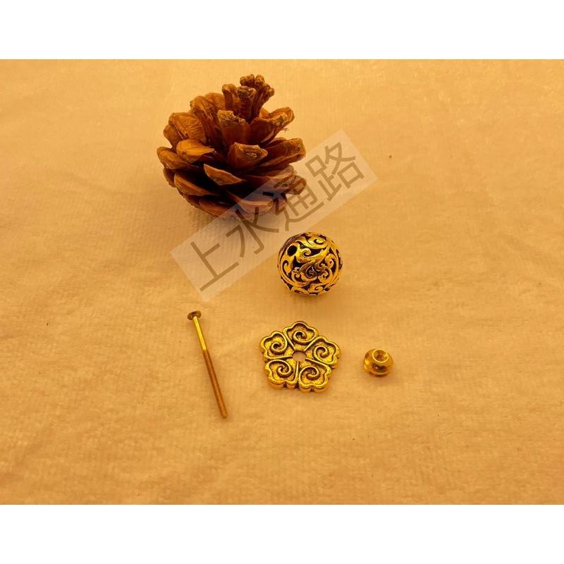 台灣直送 祥雲珠壼鈕精緻茶具祥雲珠壼盖鈕配件 祥雲珠彩珠蓋珠 茶葉罐蓋钮香爐拉手祥雲珠。-細節圖7