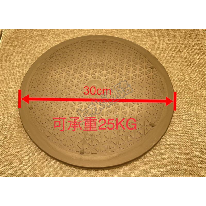 陶藝轉盤轉台旋轉盤展示架塑料餐桌轉盤快遞打包轉盤旋轉底座高承重展示轉檯塑膠製旋轉座聚寶木瓶轉座蛋糕台-細節圖6