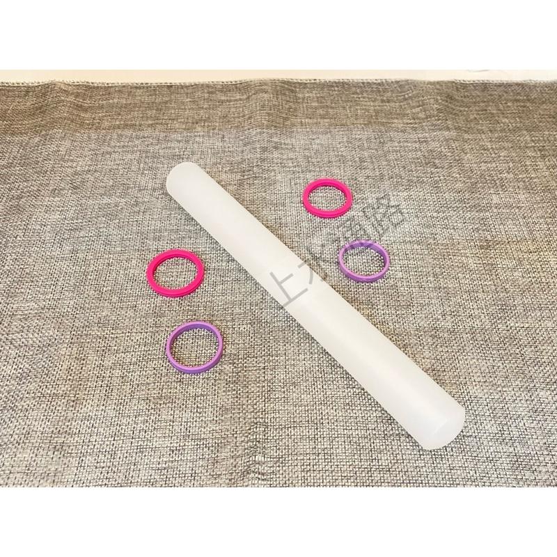 台灣現貨厚度控制圈壓泥棒彩泥軟陶工具不沾黏實心黏土棒樹脂土超輕土食品級矽膠黏土材料粘土棒壓泥棒擀麵杖棒紙黏土配件-細節圖5