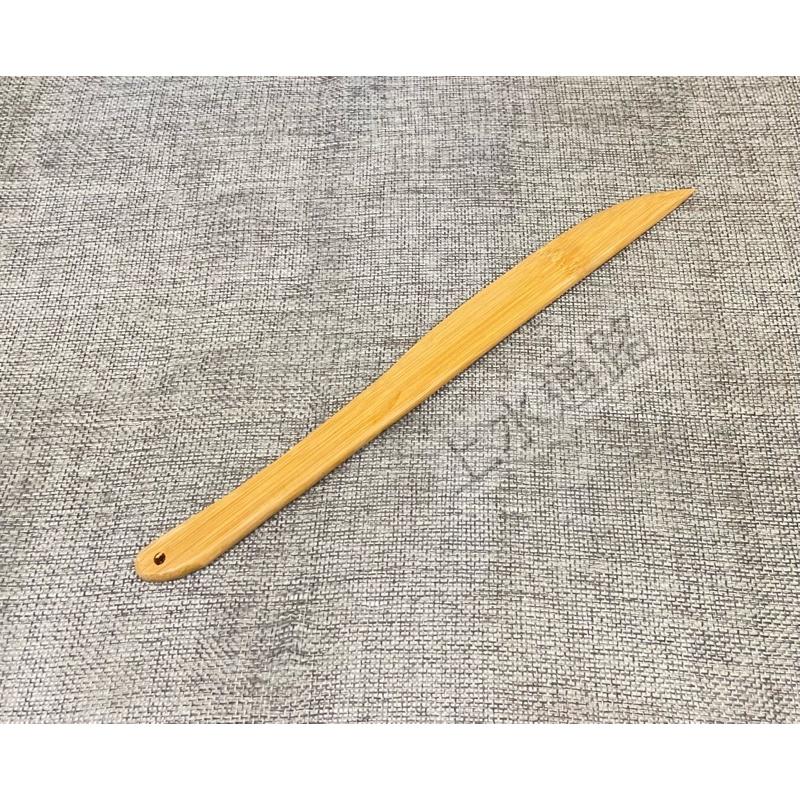 印泥、陶泥攪拌棒竹子書法用品裁切刀木制宣紙裁紙刀美工刀文房用品實木美術創意復古禮品竹起子竹尺宣紙專用刀竹簽起子裝裱材料-細節圖6