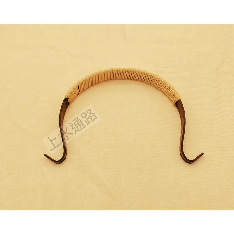 台灣現貨黑色烤漆棉繩款長鉤直出茶壺提樑把手黑色烤漆綁棉繩茶壺提手把外鉤壺提樑把手防燙配件茶壺手柄配件-細節圖6