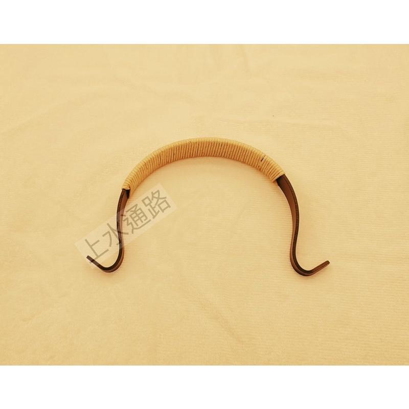 台灣現貨黑色烤漆棉繩款長鉤直出茶壺提樑把手黑色烤漆綁棉繩茶壺提手把外鉤壺提樑把手防燙配件茶壺手柄配件-細節圖7