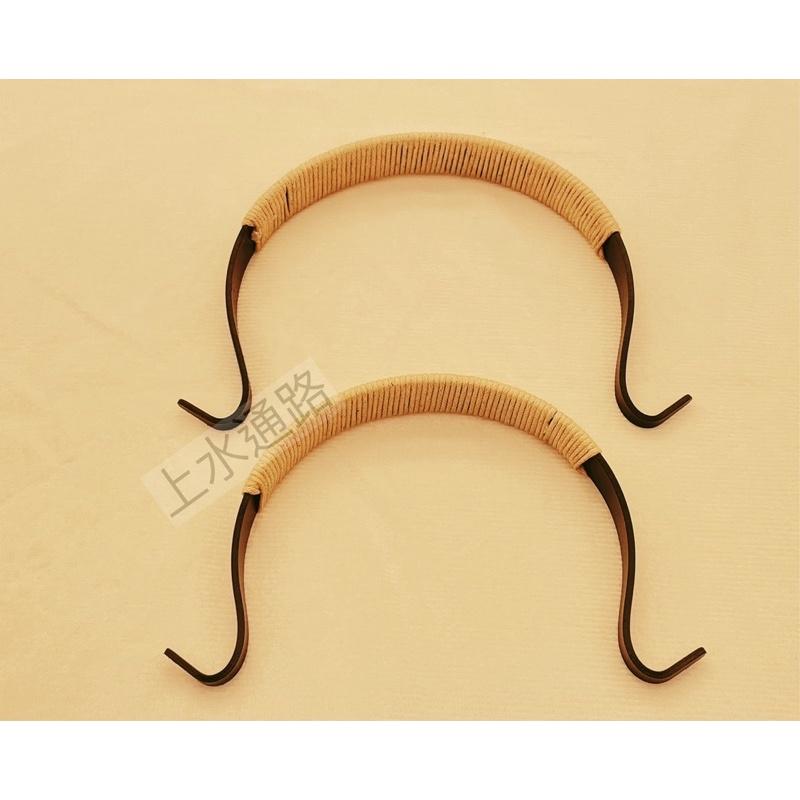 台灣現貨黑色烤漆棉繩款長鉤直出茶壺提樑把手黑色烤漆綁棉繩茶壺提手把外鉤壺提樑把手防燙配件茶壺手柄配件-細節圖9