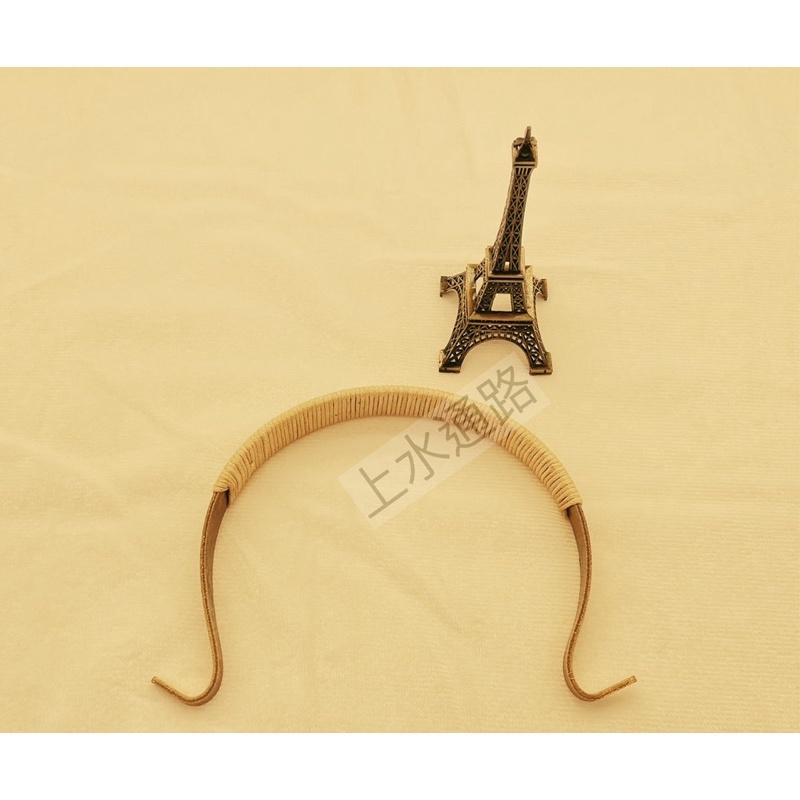 台灣現貨仿古銅棉繩款長鉤直出茶壺提樑把手仿古銅綁棉繩茶壺提手把外鉤壺提樑把手防燙配件茶壺手柄配件-細節圖5