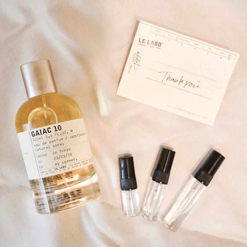 現貨！LE LABO GAIAC 10日本東京癒創木城市限定分裝/試香｜闆娘最愛