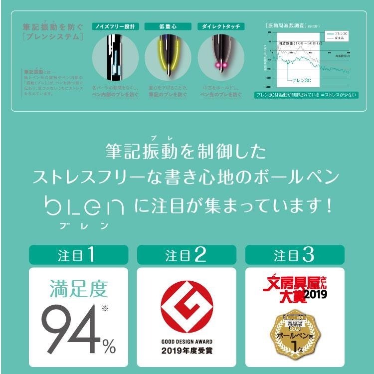 🔥現貨 日本購回 日本製 ZEBRA BLEN 3C 角落生物 角落小夥伴 耐水性 油性筆 三色 圓珠 溜溜筆-細節圖8