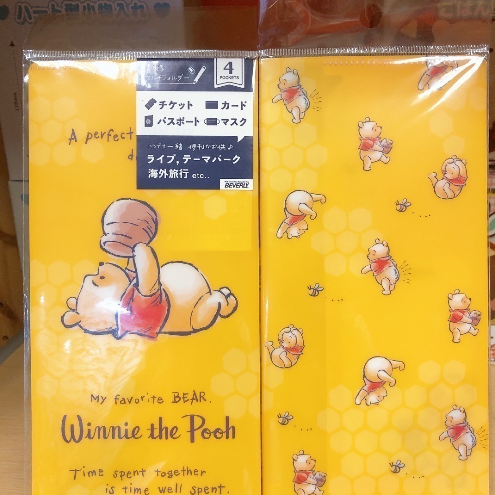 🔥現貨 日本製 迪士尼 小熊維尼 史努比 4合1口罩收納夾 口罩外出收納夾 口罩夾 口罩收納夾-細節圖3
