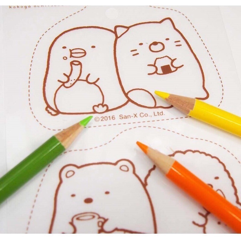 🔥現貨 日本購回 正版授權 角落生物 角落小夥伴 親子DIY 熱縮片 吊飾-細節圖4