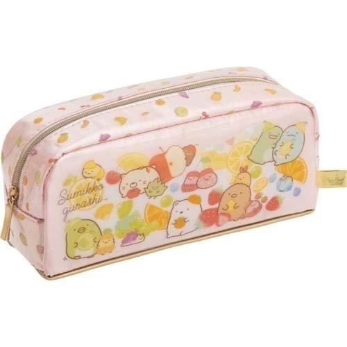 🔥現貨 日本購回 正版授權 SAN-X 角落生物 角落小夥伴 防水 拉鍊 鉛筆盒 筆袋 收納袋 化妝包-細節圖3